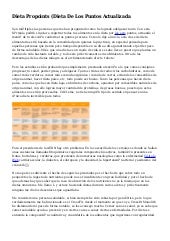 Dieta puntos app
